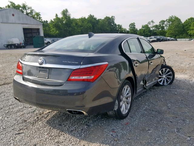 1G4GB5G3XGF229181 - 2016 BUICK LACROSSE GRAY photo 4