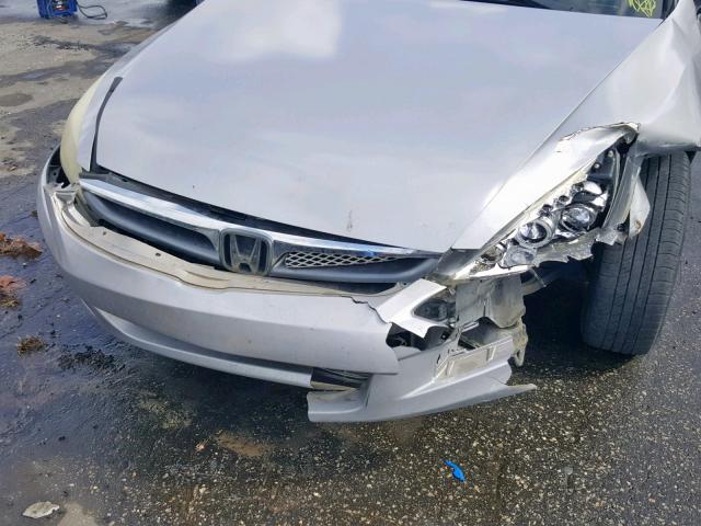 3HGCM56476G700998 - 2006 HONDA ACCORD LX SILVER photo 9