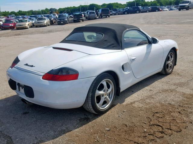 WP0CA2985XU622126 - 1999 PORSCHE BOXSTER WHITE photo 4