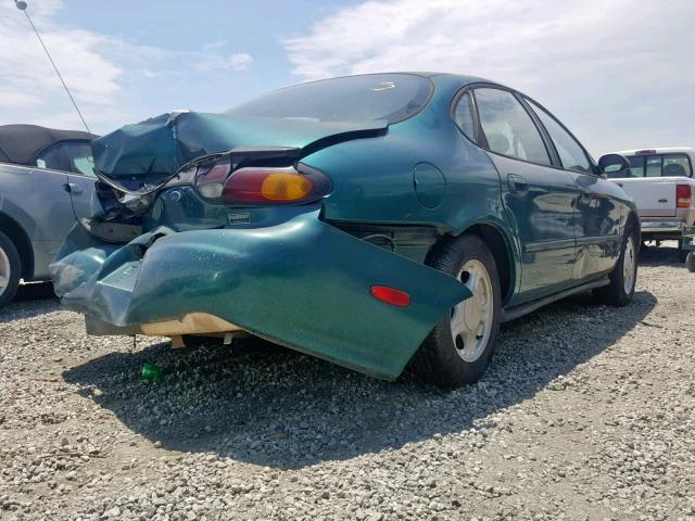 1FALP52U6TA173824 - 1996 FORD TAURUS GL GREEN photo 4