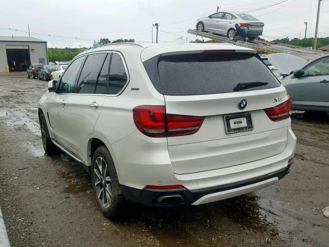 5UXKT0C38H0S81383 - 2017 BMW X5 XDR40E WHITE photo 3
