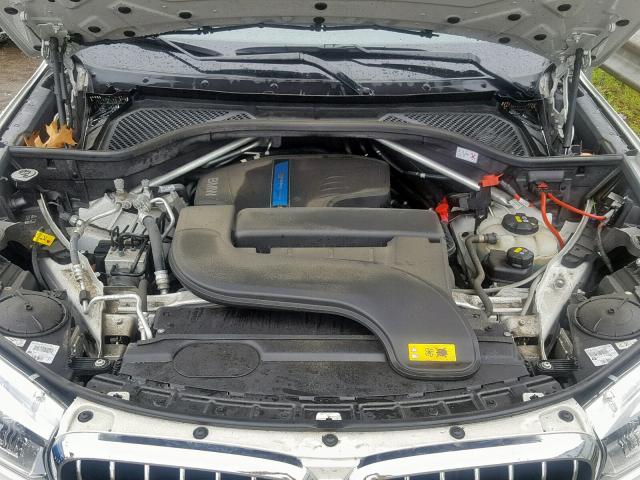 5UXKT0C38H0S81383 - 2017 BMW X5 XDR40E WHITE photo 7