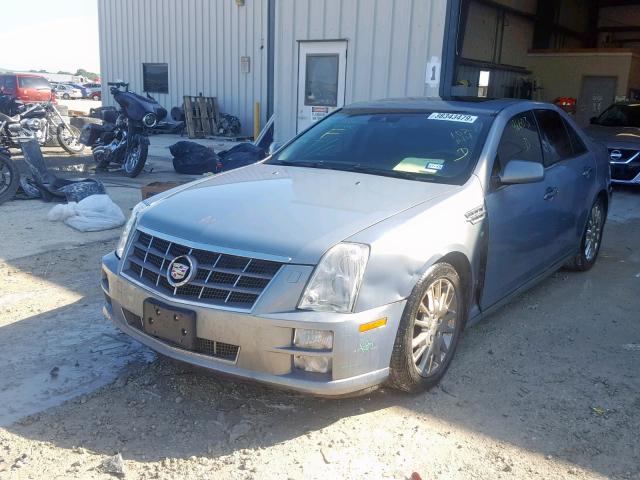 1G6DW67V280102144 - 2008 CADILLAC STS BLUE photo 2