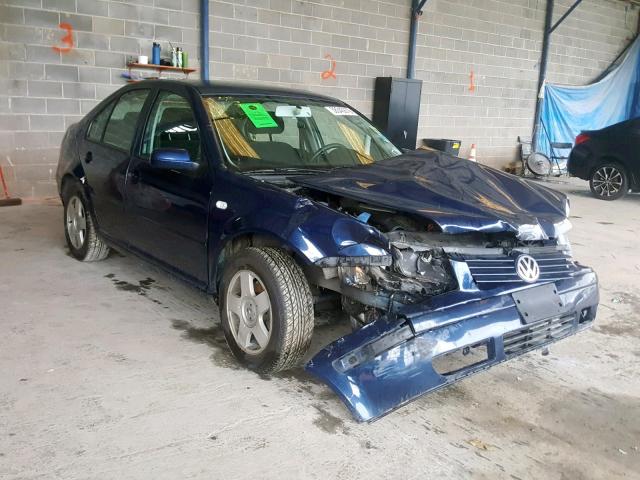 3VWSK69M32M101462 - 2002 VOLKSWAGEN JETTA GLS BLUE photo 1