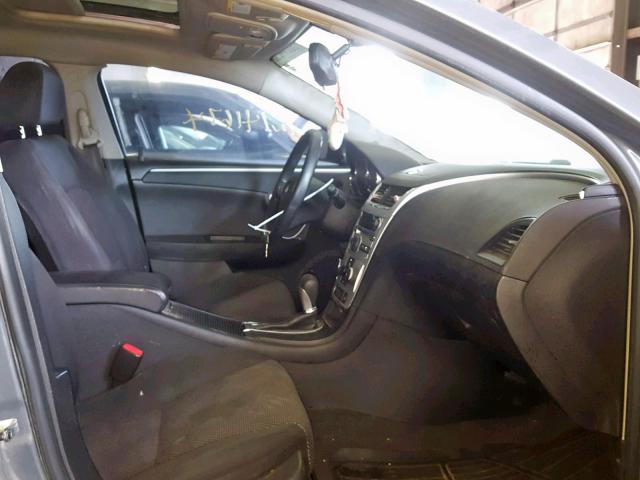 1G1ZH57B784212122 - 2008 CHEVROLET MALIBU 1LT GRAY photo 5