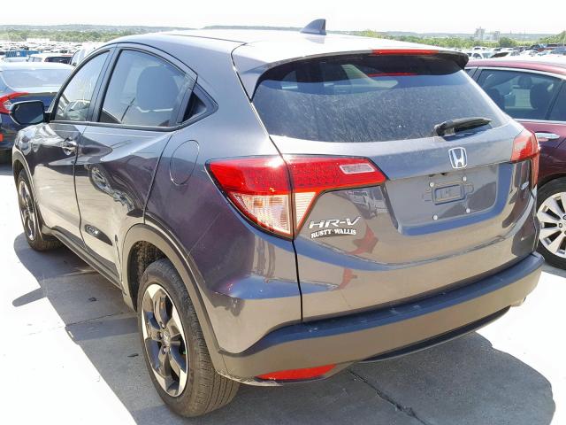 3CZRU6H57JG717064 - 2018 HONDA HR-V EX CHARCOAL photo 3