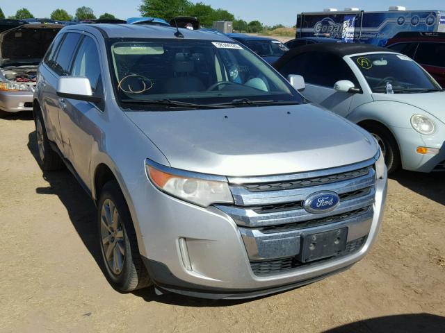 2FMDK3KC0BBA77355 - 2011 FORD EDGE LIMIT SILVER photo 1