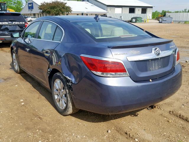 1G4GA5ER1DF252533 - 2013 BUICK LACROSSE BLUE photo 3