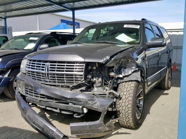 5LMFU28547LJ17866 - 2007 LINCOLN NAVIGATOR CHARCOAL photo 2