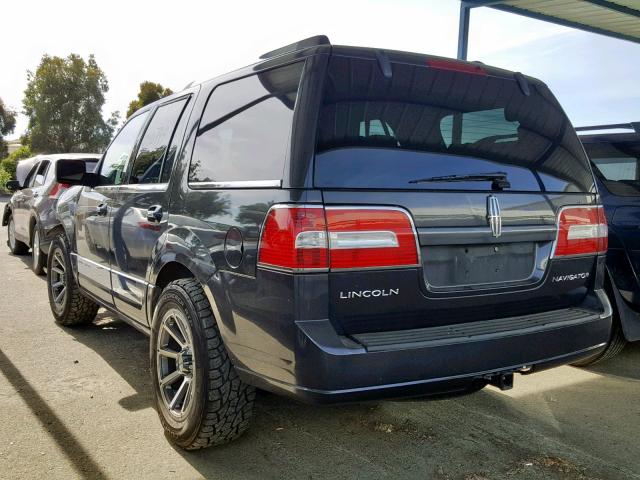 5LMFU28547LJ17866 - 2007 LINCOLN NAVIGATOR CHARCOAL photo 3