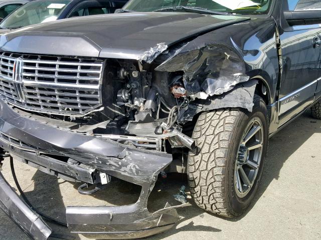 5LMFU28547LJ17866 - 2007 LINCOLN NAVIGATOR CHARCOAL photo 9