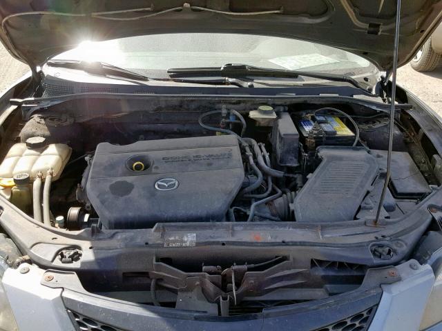 JM1BK12F961525104 - 2006 MAZDA 3 I GRAY photo 7