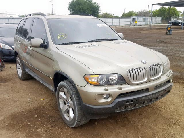 5UXFB53596LV28098 - 2006 BMW X5 4.4I TAN photo 1