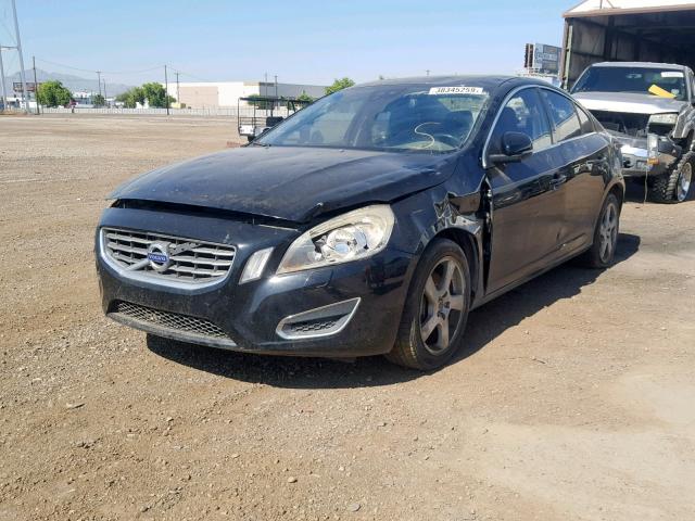 YV1622FS5C2032759 - 2012 VOLVO S60 T5 BLACK photo 2