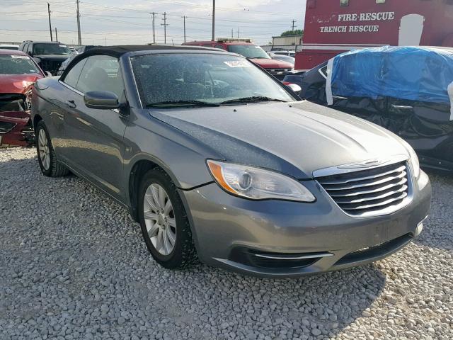 1C3BCBEB6CN183907 - 2012 CHRYSLER 200 TOURIN GRAY photo 1