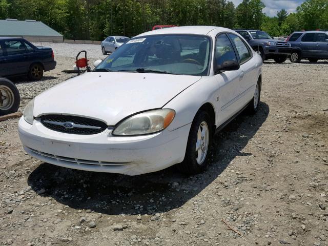 1FAFP55S63G240166 - 2003 FORD TAURUS SES WHITE photo 2