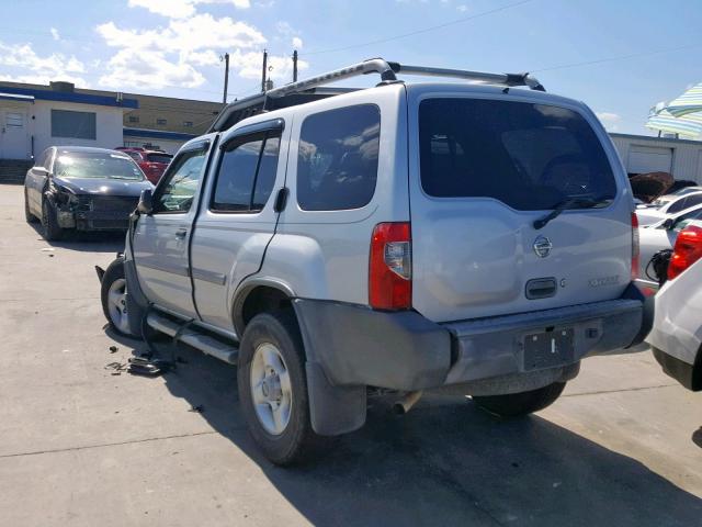 5N1ED28T22C513235 - 2002 NISSAN XTERRA XE GRAY photo 3