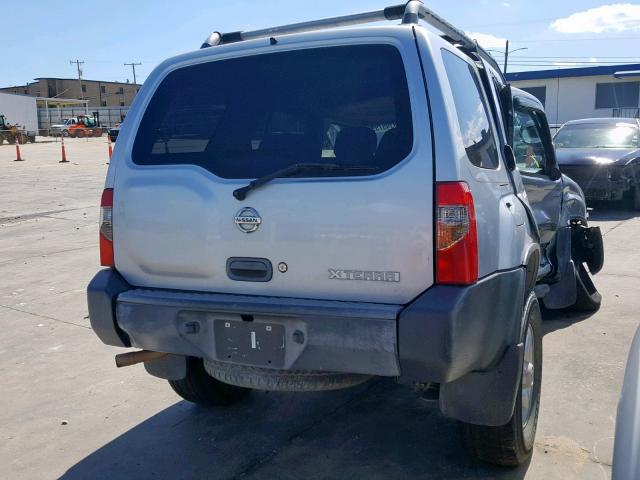 5N1ED28T22C513235 - 2002 NISSAN XTERRA XE GRAY photo 4