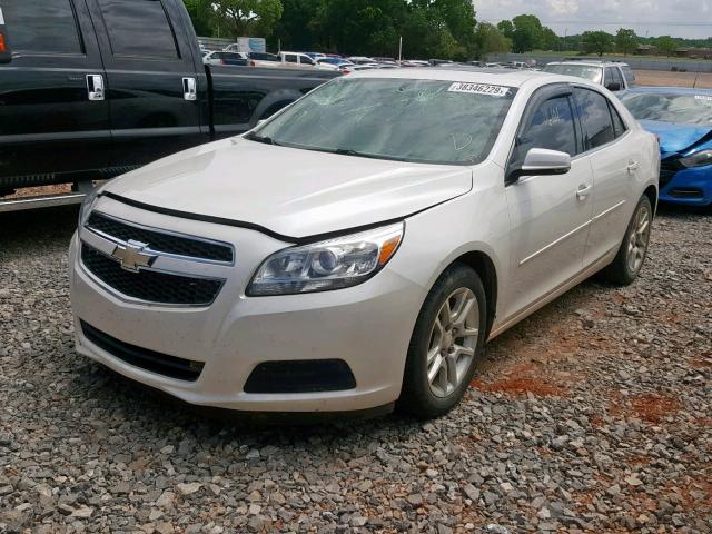 1G11C5SAXDF349368 - 2013 CHEVROLET MALIBU 1LT 白色 照片 2