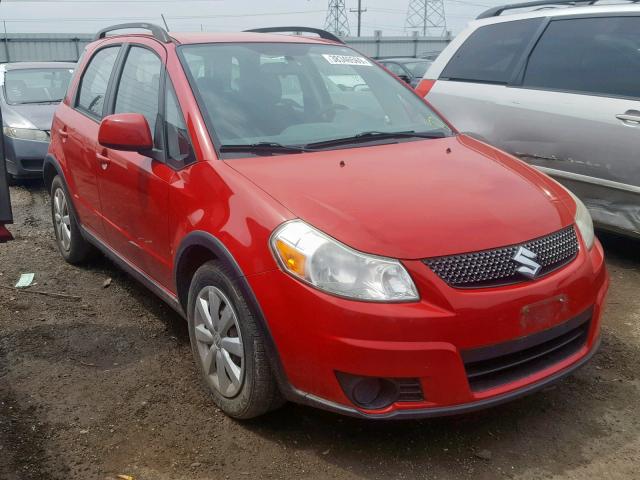 JS2YA5A36A6300944 - 2010 SUZUKI SX4 RED photo 1