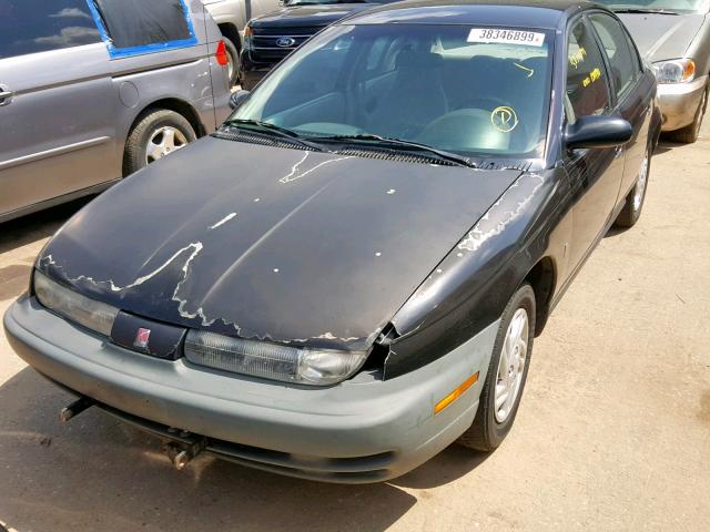 1G8ZH5281XZ173199 - 1999 SATURN SL1 BLACK photo 9