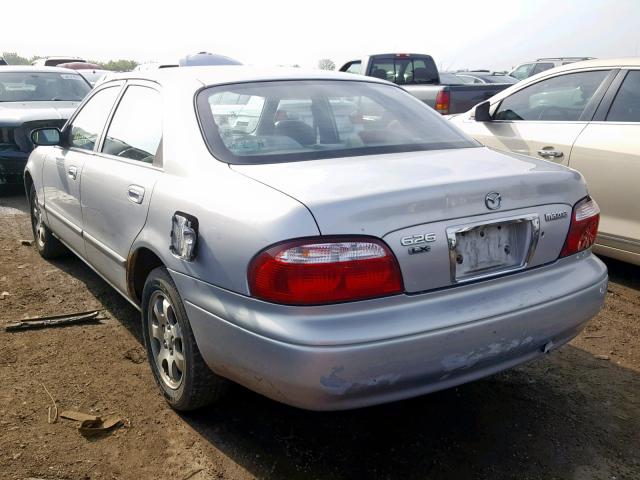 1YVGF22C6Y5111158 - 2000 MAZDA 626 ES GRAY photo 3