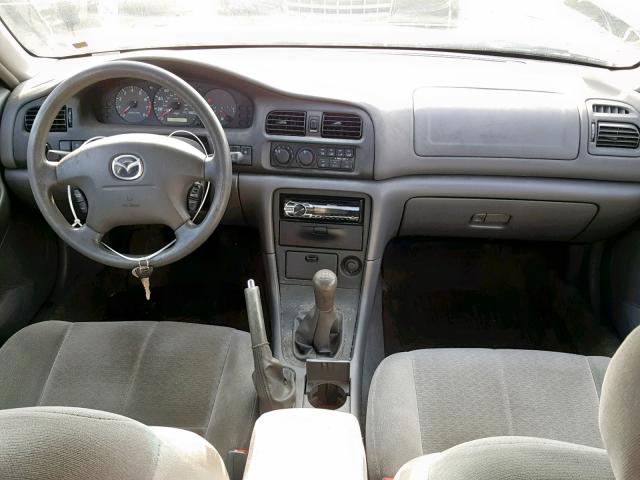 1YVGF22C6Y5111158 - 2000 MAZDA 626 ES GRAY photo 9