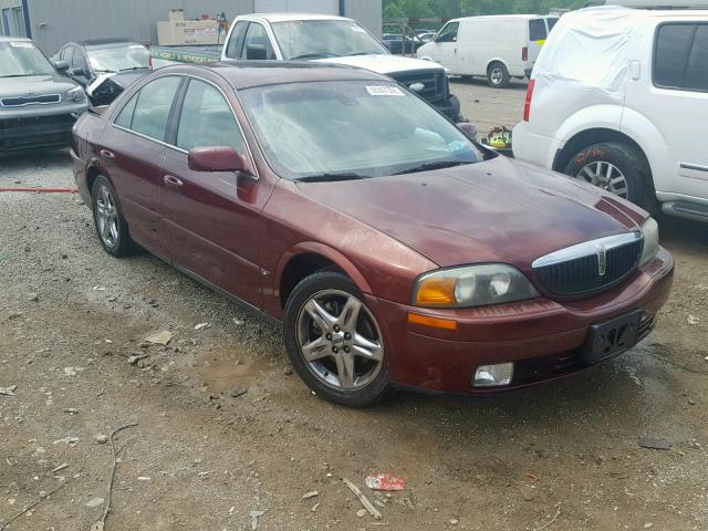 1LNHM87A91Y615441 - 2001 LINCOLN LS MAROON photo 1