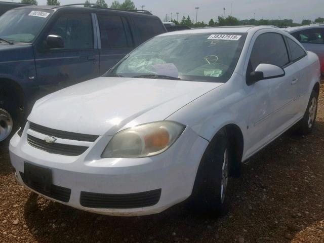 1G1AL15F677261996 - 2007 CHEVROLET COBALT LT WHITE photo 2