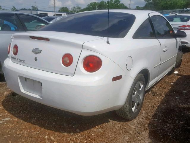 1G1AL15F677261996 - 2007 CHEVROLET COBALT LT WHITE photo 4