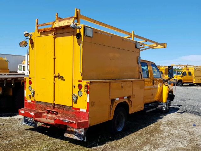 1GDE4E1918F400917 - 2008 GMC C4500 C4E0 YELLOW photo 4