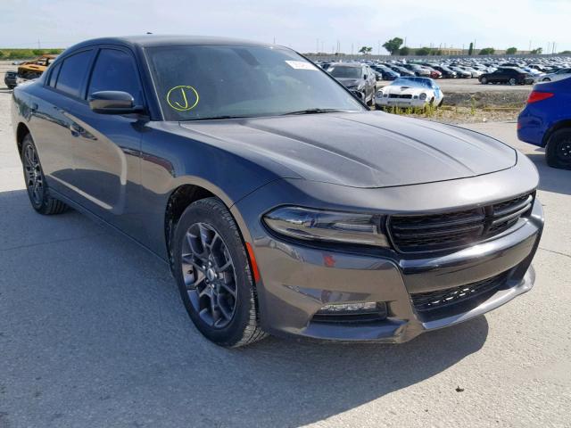 2C3CDXJG4JH223763 - 2018 DODGE CHARGER GT GRAY photo 1