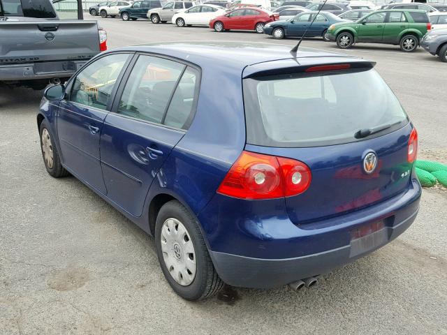 WVWDA71K48W064073 - 2008 VOLKSWAGEN RABBIT BLUE photo 3