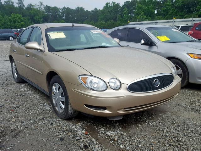 2G4WC532251225281 - 2005 BUICK LACROSSE C GOLD photo 1