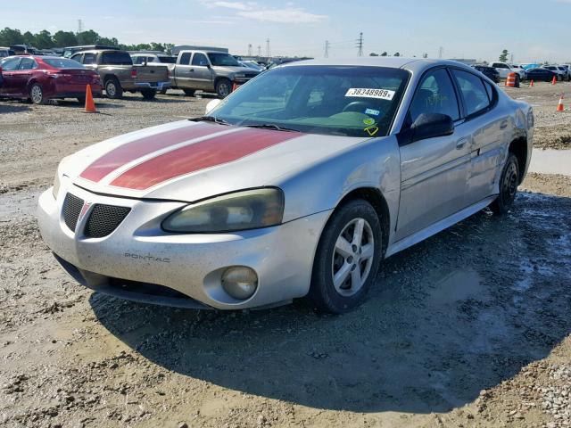 2G2WP522751161558 - 2005 PONTIAC GRAND PRIX SILVER photo 2