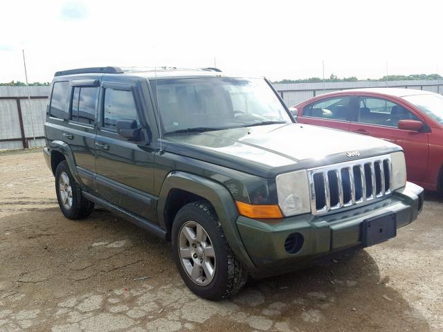 1J8HG48K07C658608 - 2007 JEEP COMMANDER GREEN photo 1