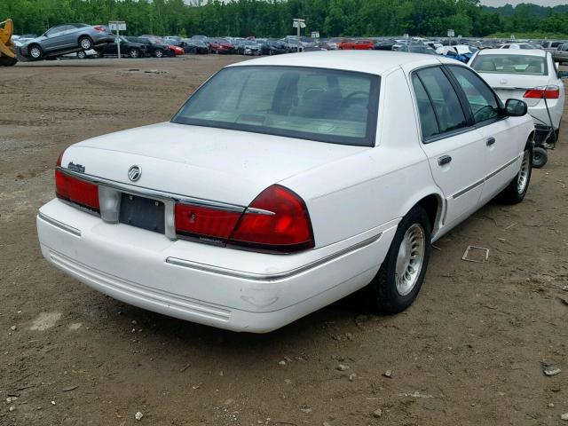 2MEFM75W6YX680387 - 2000 MERCURY GRAND MARQ WHITE photo 4