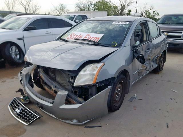 3N1AB61E98L608516 - 2008 NISSAN SENTRA 2.0 GRAY photo 2