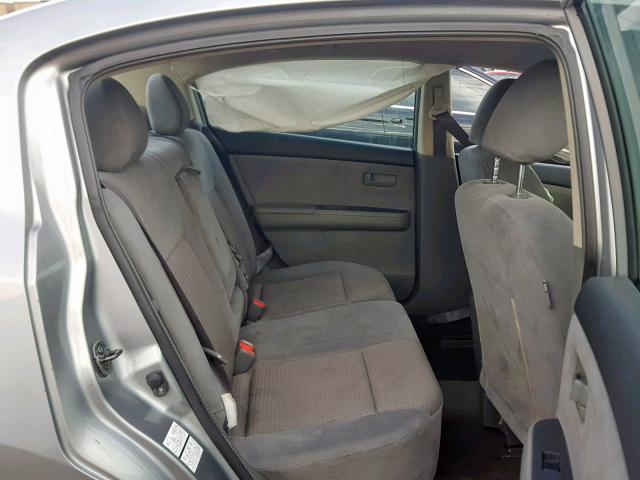 3N1AB61E98L608516 - 2008 NISSAN SENTRA 2.0 GRAY photo 6