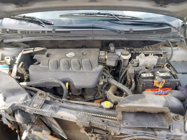 3N1AB61E98L608516 - 2008 NISSAN SENTRA 2.0 GRAY photo 7