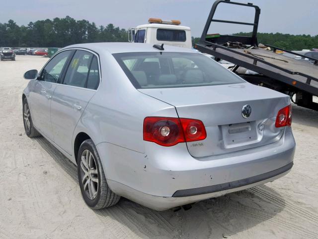 3VWDT71K26M674168 - 2006 VOLKSWAGEN JETTA TDI SILVER photo 3