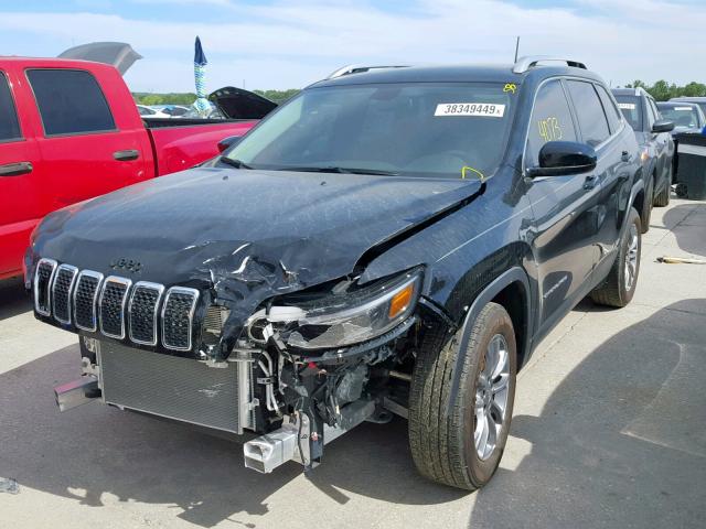 1C4PJLLB9KD132647 - 2019 JEEP CHEROKEE L BLACK photo 2