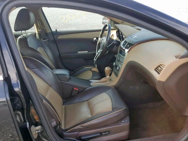 1G1ZG5E75CF365788 - 2012 CHEVROLET MALIBU LTZ 黑色 照片 5