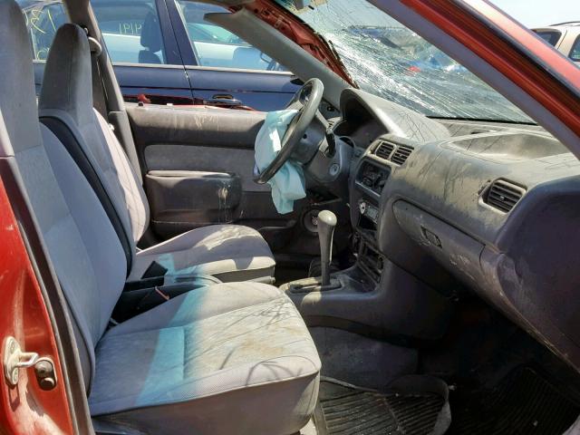 JT2BC53L5V0230846 - 1997 TOYOTA TERCEL CE RED photo 5