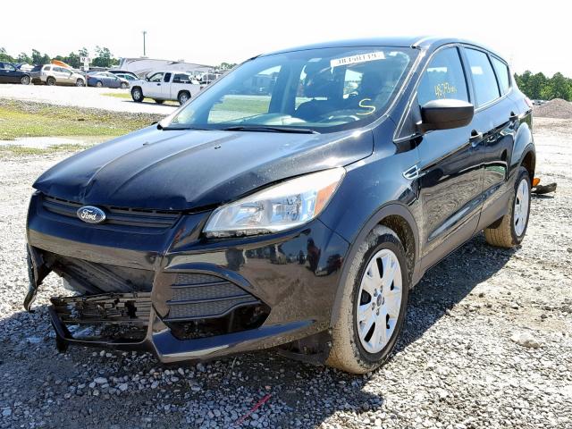 1FMCU0F77EUA21767 - 2014 FORD ESCAPE S BLACK photo 2