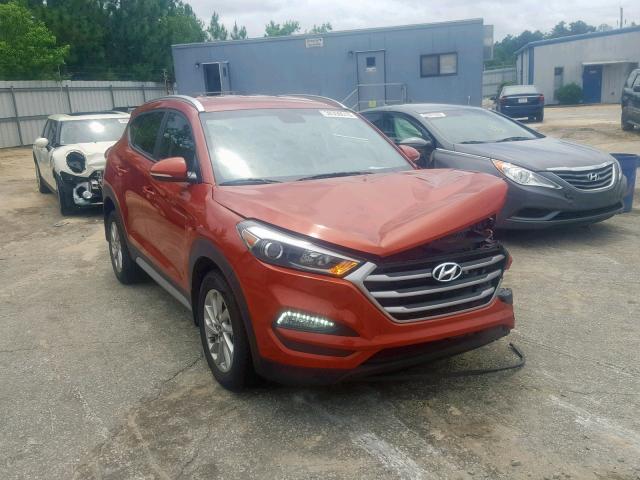 KM8J33A44HU408192 - 2017 HYUNDAI TUCSON LIM ORANGE photo 1