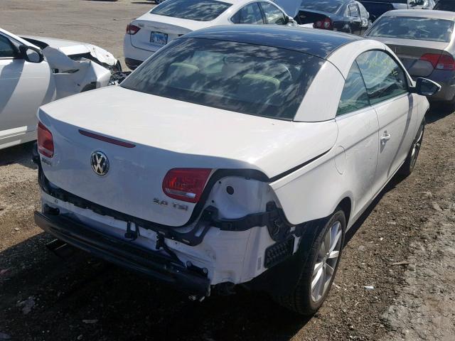 WVWBW7AH2CV012839 - 2012 VOLKSWAGEN EOS KOMFOR 白色 照片 4
