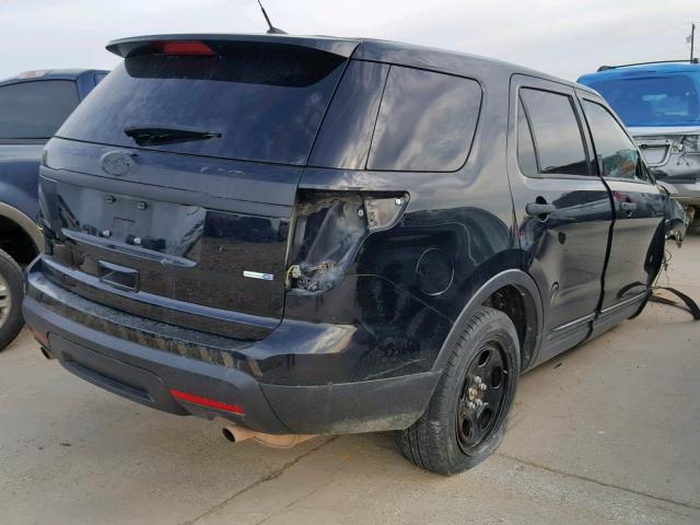 1FM5K8AR6DGC01678 - 2013 FORD EXPLORER P BLACK photo 4