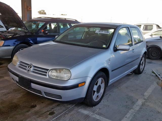 9BWDD21J714023381 - 2001 VOLKSWAGEN GTI GLS SILVER photo 2