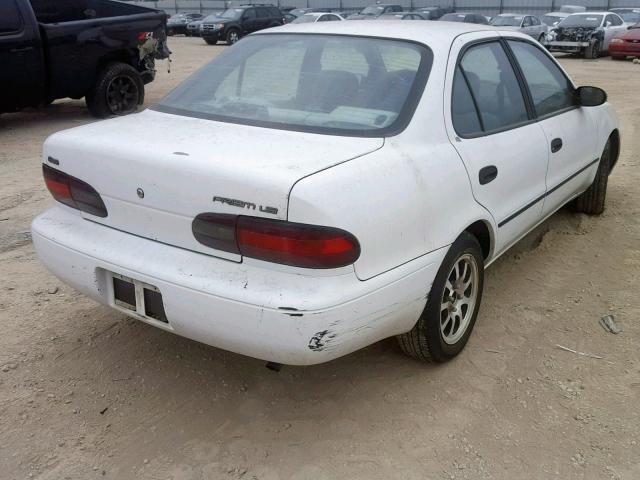 1Y1SK5285VZ408124 - 1997 GEO PRIZM LSI WHITE photo 4